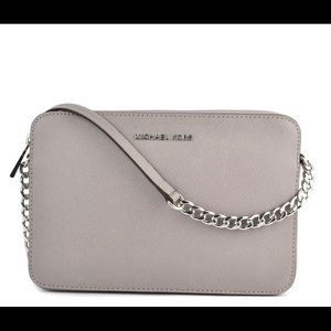 New Grey Michael Kors Crossbody